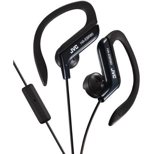 JVC HA-EBR80 Sport Earbuds with Mic1 Black