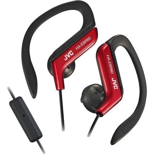 JVC HA-EBR80 Sport Earbuds with Mic1 Red / Black