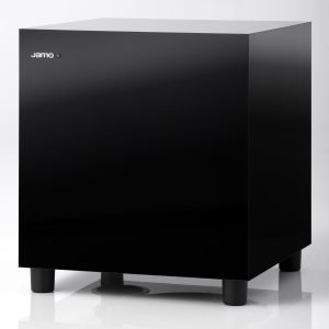 Jamo Sub 210 230v Subwoofer Kiiltävä Musta