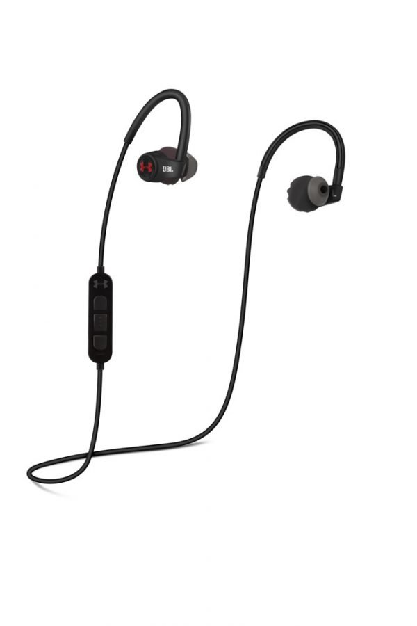 Jbl Under Armour Sport Wireless Heart Rate Mustat Langatomat In Ear Kuulokkeet Sykkeenmittauksella