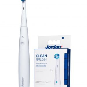 Jordan Tbpl 120w Clean Plus Sähköhammasharja + Clean Varaharjat