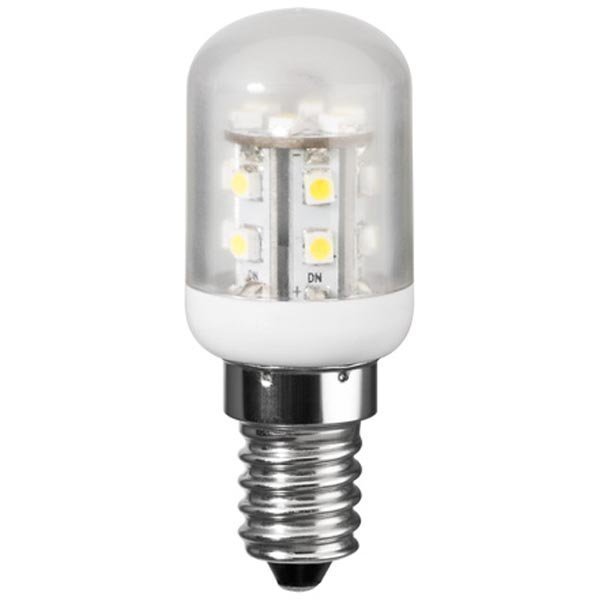 Jääkaapin LED-lamppu E14 kylmän valkoinen 1 2W 230V 80Lm