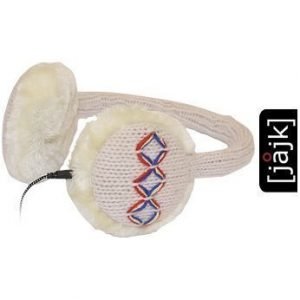 Jåjk Winter Earmuff Headphones with Mic3 Nordic White