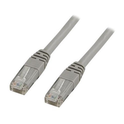 KABEL TP UTP CAT.6 OSKÄRMAD RJ45 0.3M GRÅ