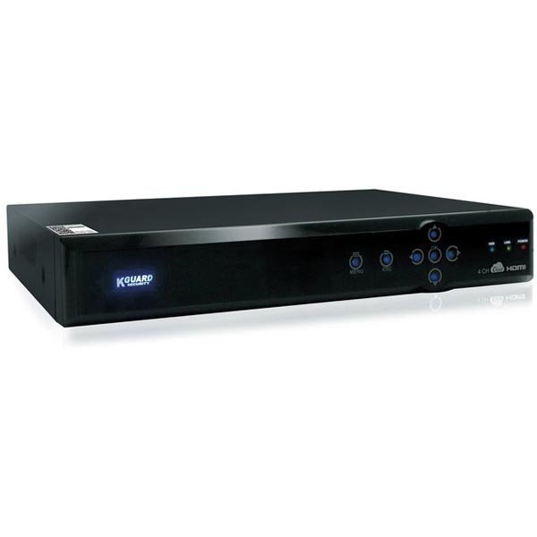 KGUARD Aurora AR421 DVR 4 kameralle 1 kovalevylle musta