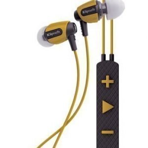 Klipsch S4i Rugged In-Ear Headphones with Mic3 Yellow
