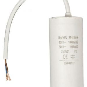 Kondensaattori50.0uf / 450 V + johto