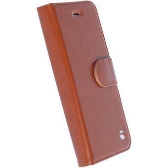 Krusell FolioWallet Ekerö 2in1 iPhone SE Cognac