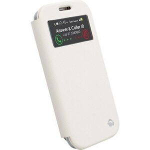 Krusell Malmö FlipCover View for Samsung S4 White
