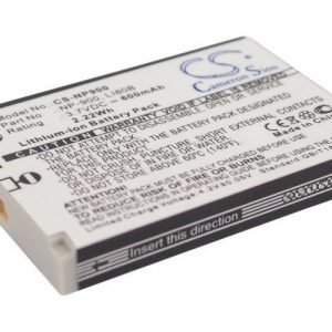 Kyocera NP-900 02491-0015-00 BATS4 02491-0037-00 yhteensopiva akku 600 mAh