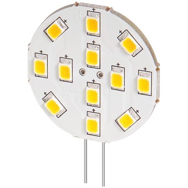 LED-lamppu G4 lämp.valk.valo 2W 10-15V DC 170Lm 2800K IP20