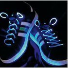 LED shoe laces blue