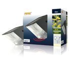 LED solar wall light with movement detector