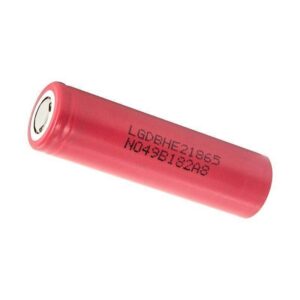 LG IMR 18650 HE2 2500 mAh 20 A akku ilman suojapiiriä