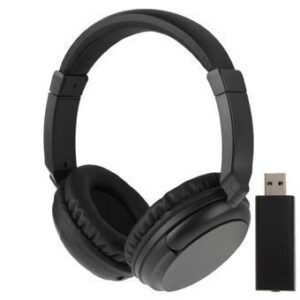 Langattomat Hi-Fi stereokuulokkeet FM + Äänenvoimakkuuden säädin