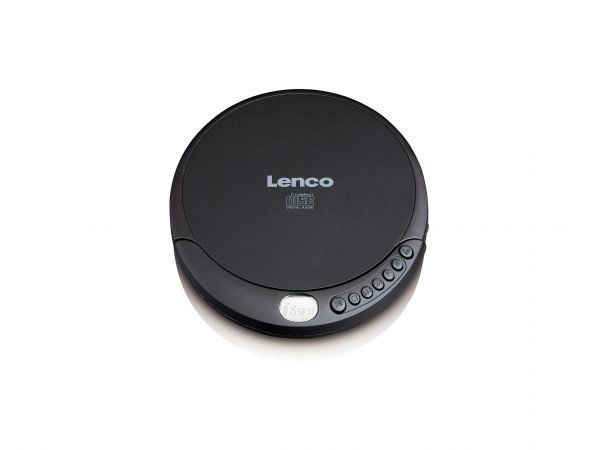 Lenco Cd-010 Kannettava Cd Soitin Ladattava Musta