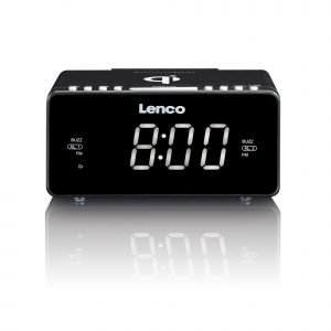 Lenco Cr-550 Kelloradio Langaton Latausasema Usb Musta