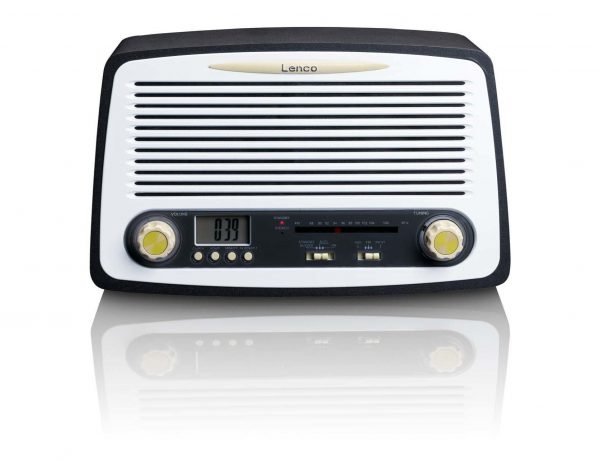 Lenco Sr-02gy Retro Radio Herätystoiminnolla