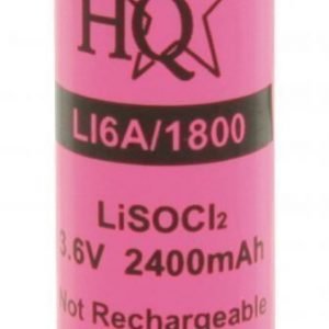 Lithium thionyl chloride paristo 3.6 V 2400 mAh