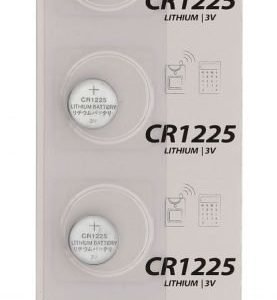 Litium-nappiparisto CR1225 3 V 5 kpl läpipainopakkaus