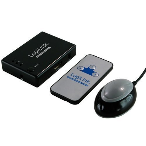 LogiLink HDMI Autoswitch 3in-1out 1080p