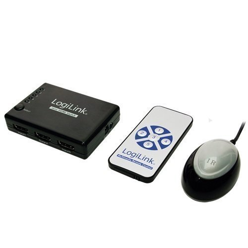 LogiLink HDMI Autoswitch 5in-1out 1080p