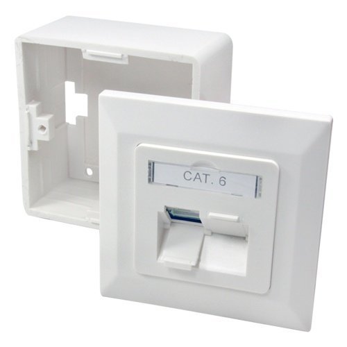 LogiLink Network Outlet 2xRJ45 CAT6