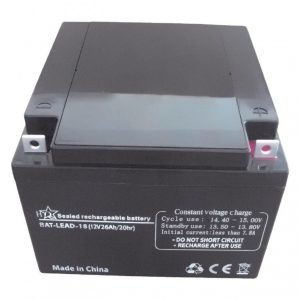 Lyijyhyytelöakku 12 V 26 Ah