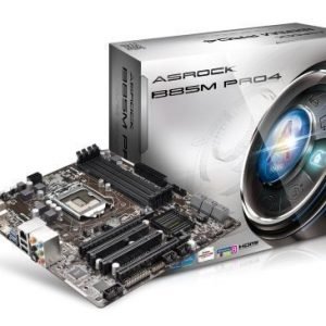 Mainboard-Socket-1150 ASRock B85M Pro 4 Intel B85 4xDDR3 CrossFireX Socket 1150 mATX