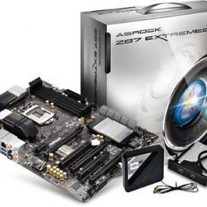 Mainboard-Socket-1150 ASRock Z87 Extreme 6 AC Intel Z87 4xDDR3 SLI CrossFireX Socket 1150 ATX