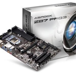 Mainboard-Socket-1150 ASRock Z87 Pro 3 Intel Z87 4xDDR3 Socket 1150 ATX