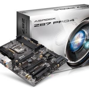 Mainboard-Socket-1150 ASRock Z87 Pro 4 Intel Z87 4xDDR3 CrossFireX Socket 1150 ATX