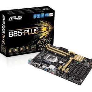 Mainboard-Socket-1150 Asus B85-PLUS Intel B85 4xDDR3 CrossFireX Socket 1150 ATX