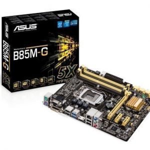 Mainboard-Socket-1150 Asus B85M-G Intel B85 4xDDR3 Socket 1150 mATX