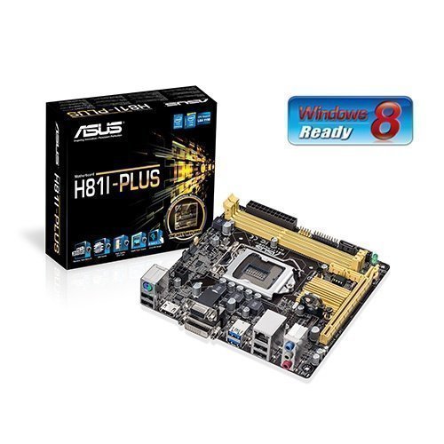 Mainboard-Socket-1150 Asus H81I-PLUS Intel H81 2xDDR3 Socket 1150 mITX