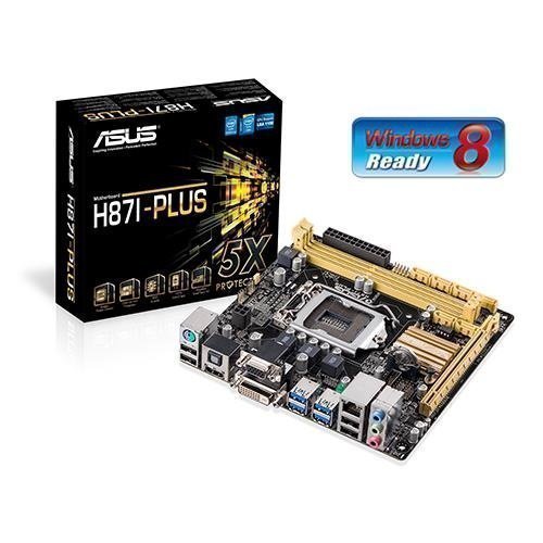 Mainboard-Socket-1150 Asus H87I-PLUS Intel H87 2xDDR3 Socket 115