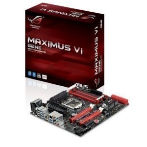 Mainboard-Socket-1150 Asus MAXIMUS VI GENE Intel Z87 4xDDR3 SLI CrossFireX Socket 1150 mATX