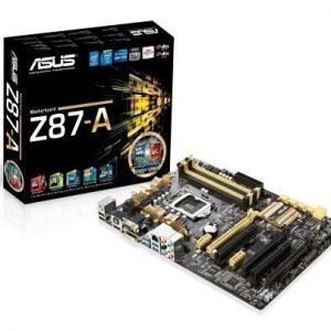 Mainboard-Socket-1150 Asus Z87-A Intel Z87 4xDDR3 SLI CrossFireX Socket 1150 ATX