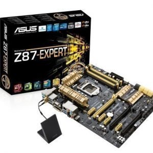 Mainboard-Socket-1150 Asus Z87-EXPERT Intel Z87 4xDDR3 SLI CrossFireX Socket 1150 ATX