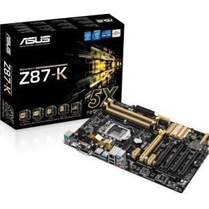 Mainboard-Socket-1150 Asus Z87-K Intel Z87 4xDDR3 CrossFireX Socket 1150 ATX