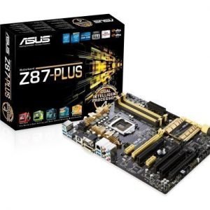 Mainboard-Socket-1150 Asus Z87-PLUS Intel Z87 4xDDR3 SLI CrossFireX Socket 1150 ATX