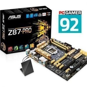 Mainboard-Socket-1150 Asus Z87-PRO Intel Z87 4xDDR3 SLI CrossFireX Socket 1150 ATX