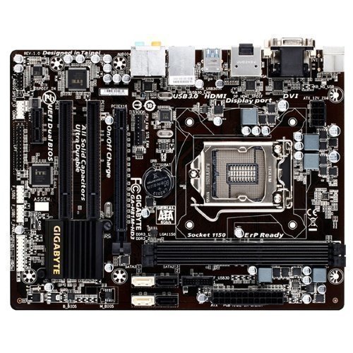 Mainboard-Socket-1150 Gigabyte GA-H81M-HD3 Intel H81 2xDDR3 Socket 1150 mATX