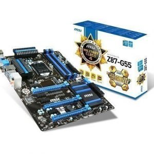 Mainboard-Socket-1150 MSI Z87-G55 Intel Z87 4xDDR3 SLI CrossFireX Socket 1150 ATX