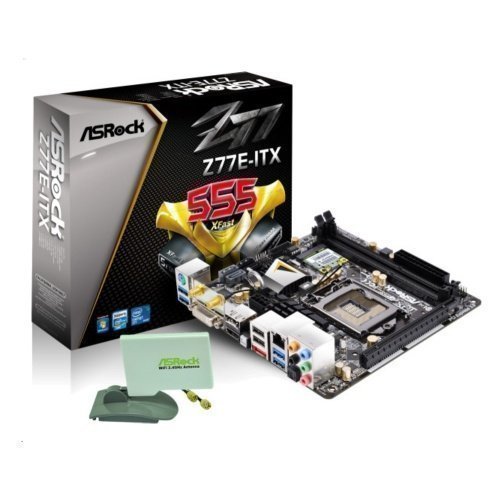 Mainboard-Socket-1155 ASRock Z77E-ITX Intel Z77 2xDDR3 Socket 1155 mITX