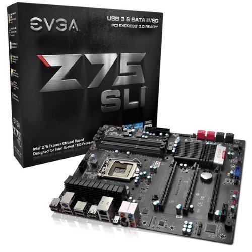 Mainboard-Socket-1155 EVGA Z75 SLI Intel Z75 4xDDR3 SLI Socket 1155 ATX