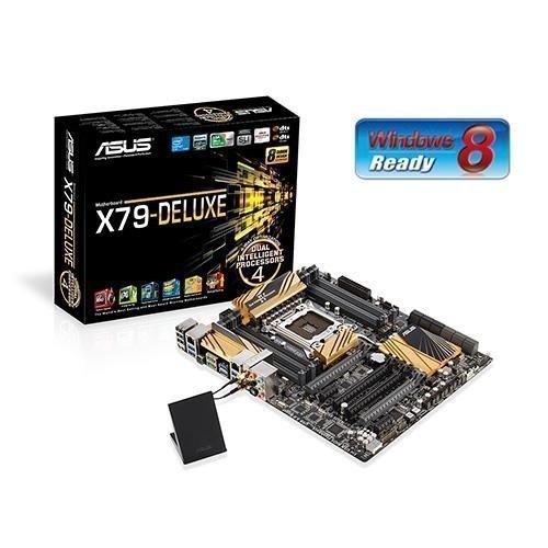 Mainboard-Socket-2011 Asus X79-DELUXE Intel X79 8xDDR3 SLI CrossFireX Socket 2011 ATX