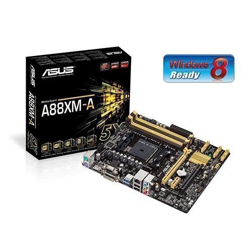 Mainboard-Socket-FM2 Asus A88XM-A AMD A85X 4xDDR CrossFireX Socket FM2 mATX