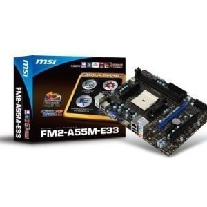 Mainboard-Socket-FM2 MSI FM2-A55M-E33 AMD A55 2xDDR3 Socket FM2 mATX
