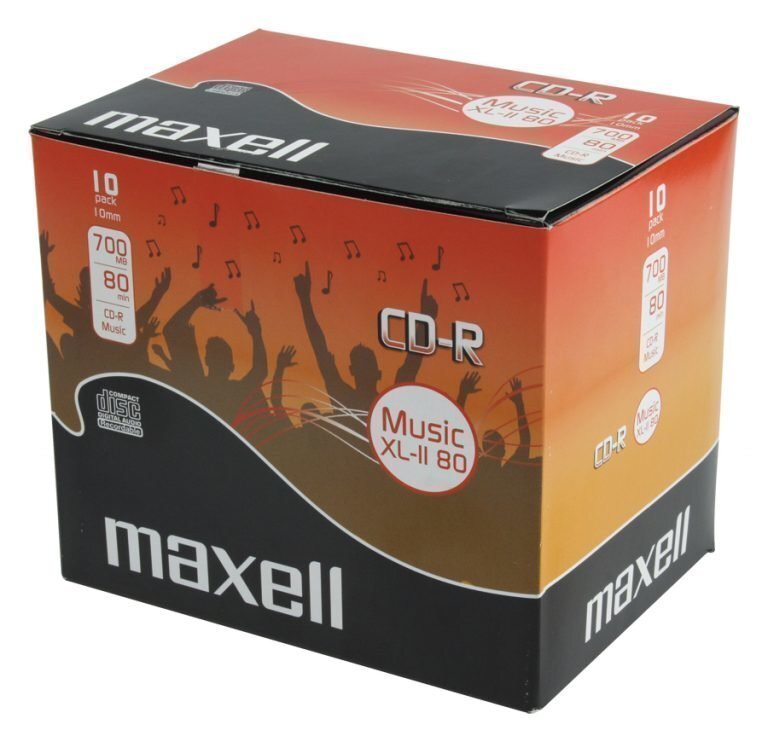 Maxell Music XL-II 80 Audio CD-R 700 Mb - Kodinkonekauppa24.fi